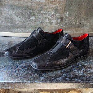 Amalfi By Rangoni Egadi Monk Strap Moccassin Shoes Size 10